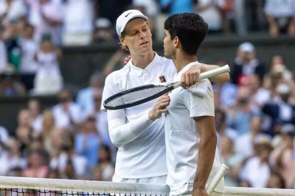 Jannik Sinner’s pointed message for Carlos Alcaraz as he explains Wimbledon win Jannik Sinner's pointed message for Carlos Alcaraz as he explains Wimbledon win